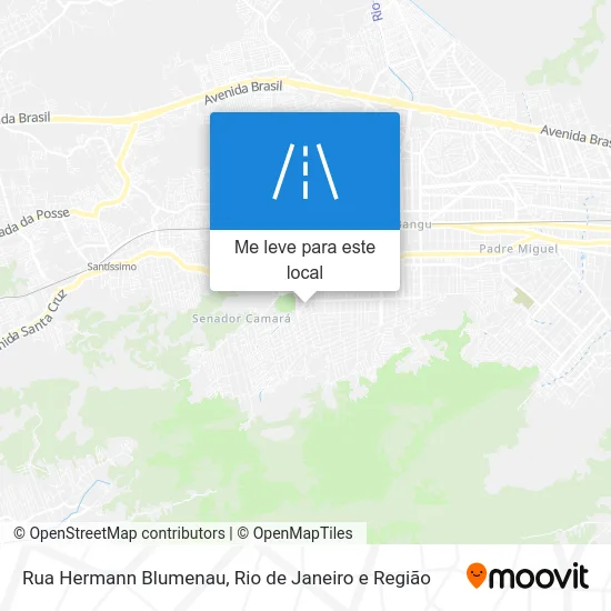 Rua Hermann Blumenau mapa