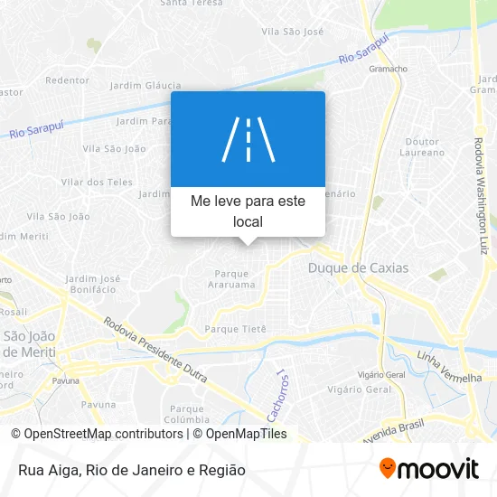 Rua Aiga mapa