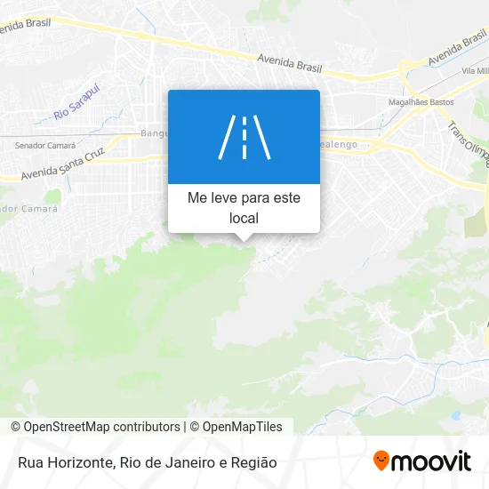 Rua Horizonte mapa