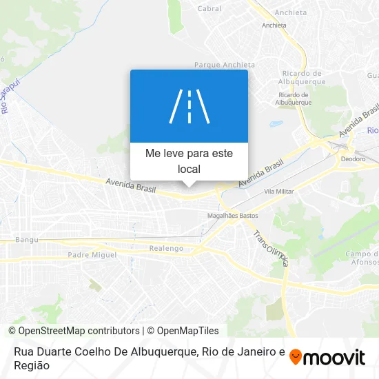 Rua Duarte Coelho De Albuquerque mapa