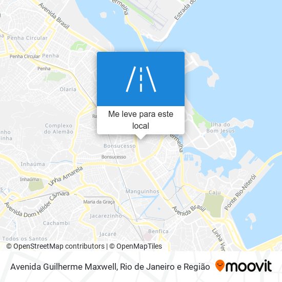 Avenida Guilherme Maxwell mapa