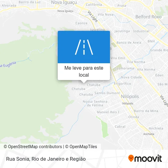 Rua Sonia mapa
