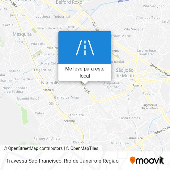 Travessa Sao Francisco mapa