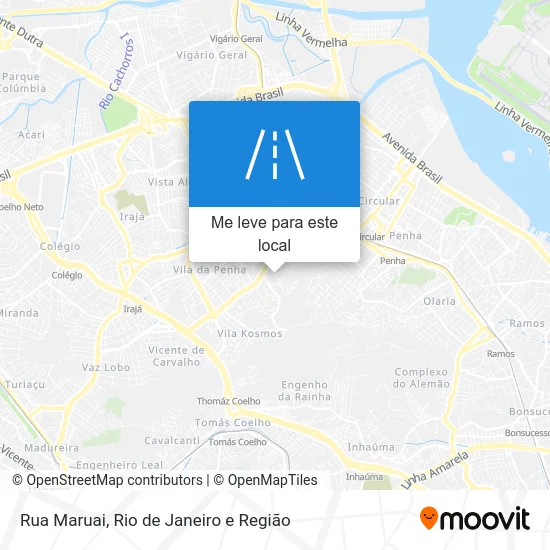 Rua Maruai mapa
