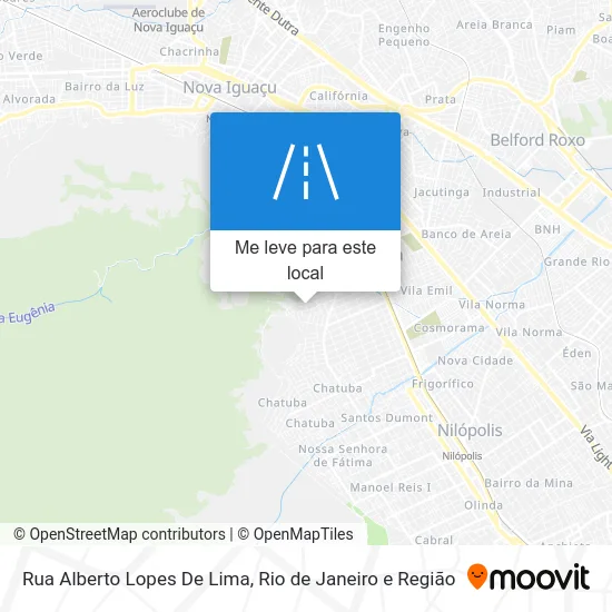 Rua Alberto Lopes De Lima mapa