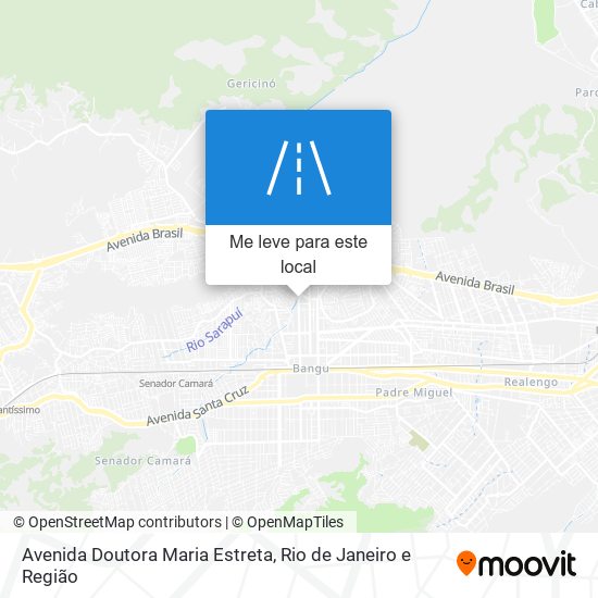 Avenida Doutora Maria Estreta mapa