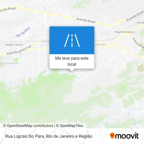 Rua Ligcao Do Para mapa
