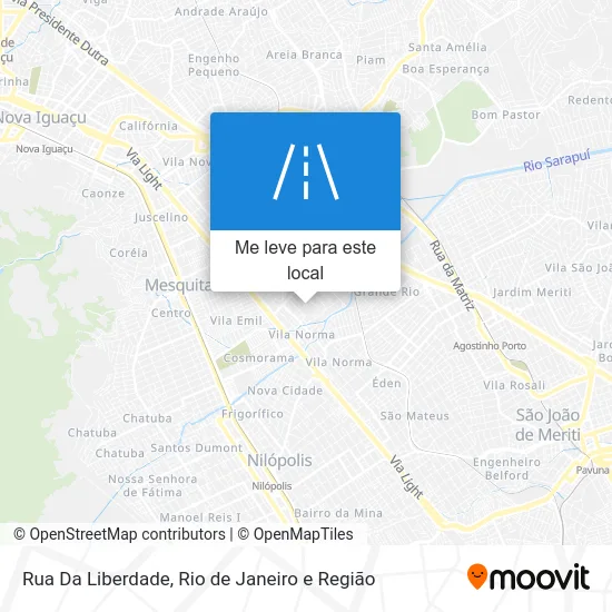 Rua Da Liberdade mapa
