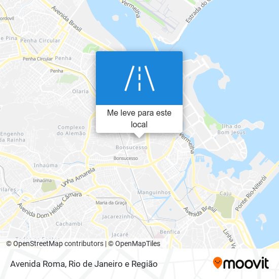 Avenida Roma mapa