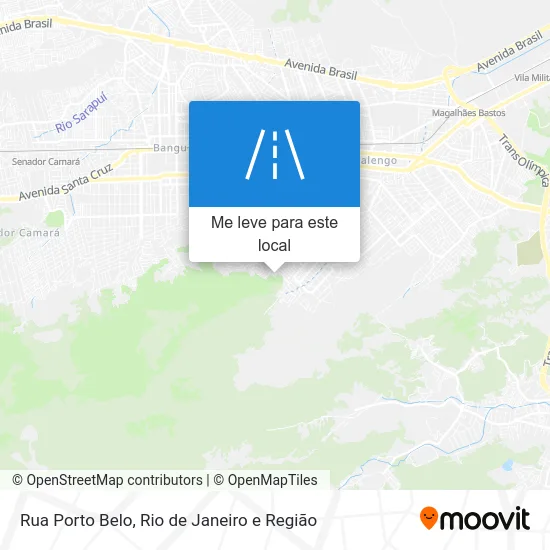 Rua Porto Belo mapa