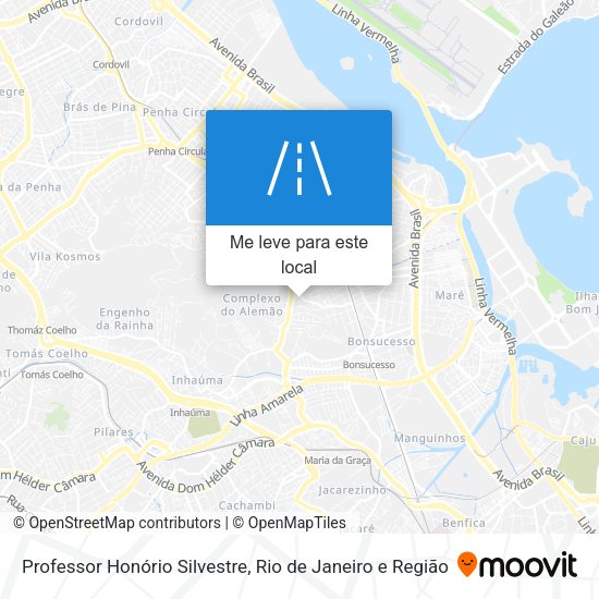 Professor Honório Silvestre mapa