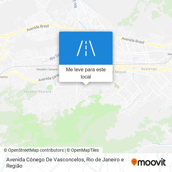 Avenida Cônego De Vasconcelos mapa