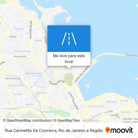 Rua Carmelita Da Conceica mapa