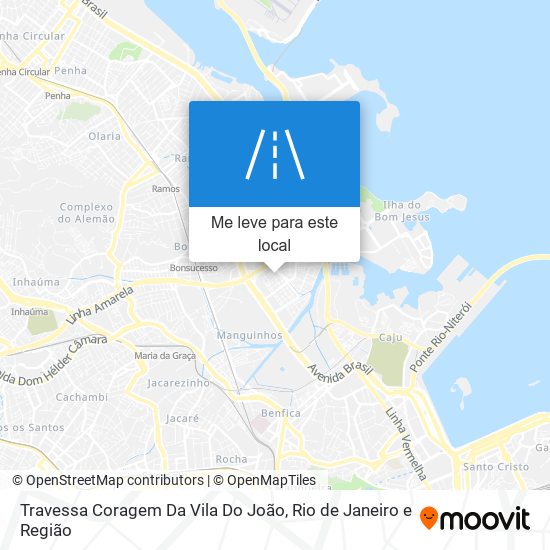 Travessa Coragem Da Vila Do João mapa