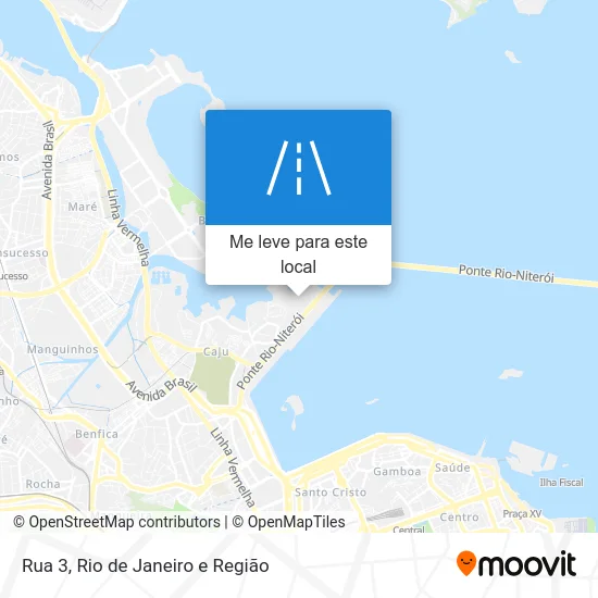 Rua 3 mapa