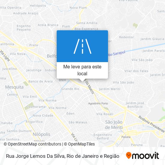 Rua Jorge Lemos Da Silva mapa