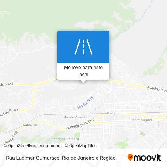 Rua Lucimar Gumarães mapa