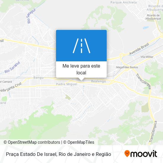 Praça Estado De Israel mapa