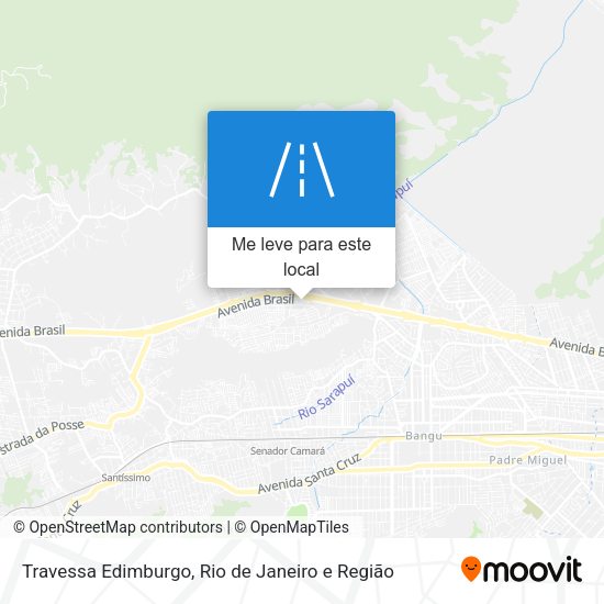 Travessa Edimburgo mapa