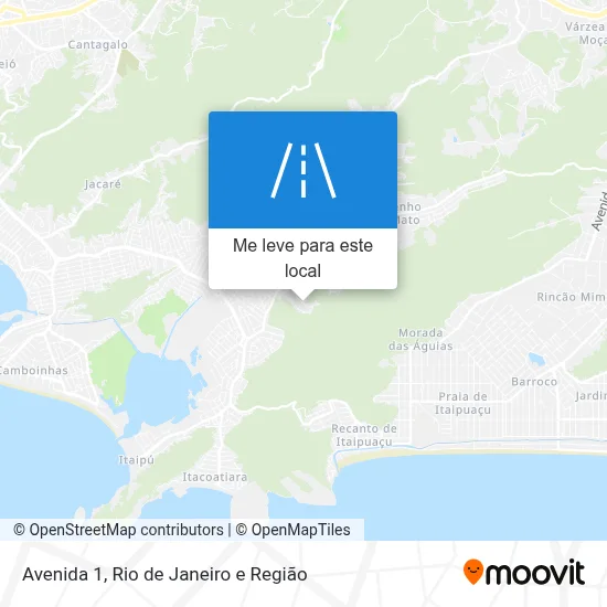 Avenida 1 mapa