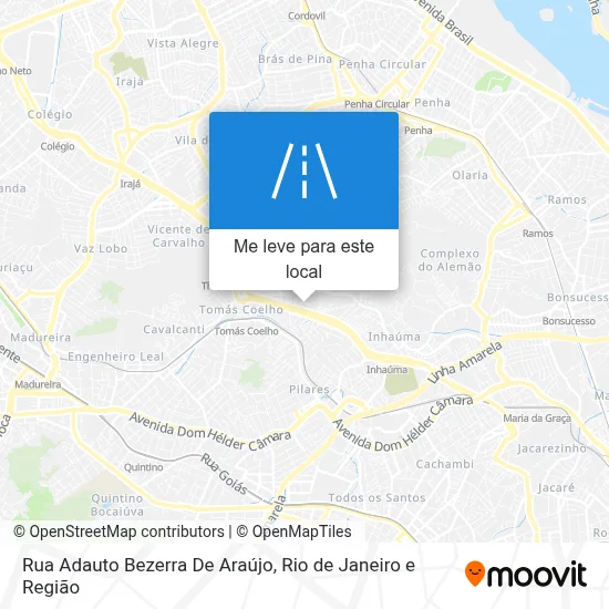 Rua Adauto Bezerra De Araújo mapa