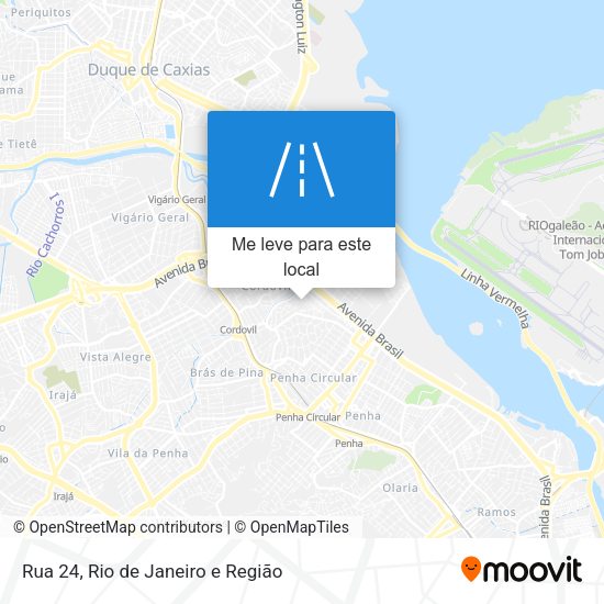 Rua 24 mapa