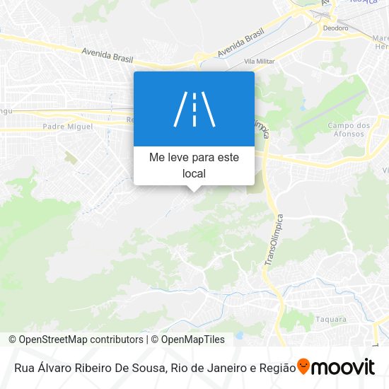 Rua Álvaro Ribeiro De Sousa mapa