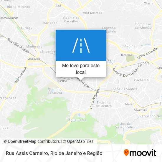 Rua Assis Carneiro mapa