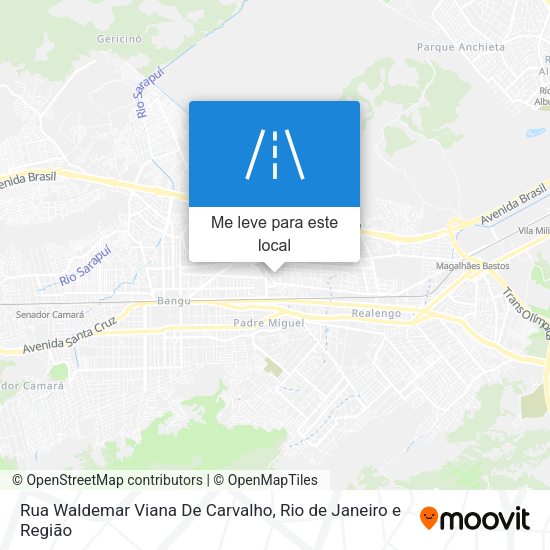 Rua Waldemar Viana De Carvalho mapa