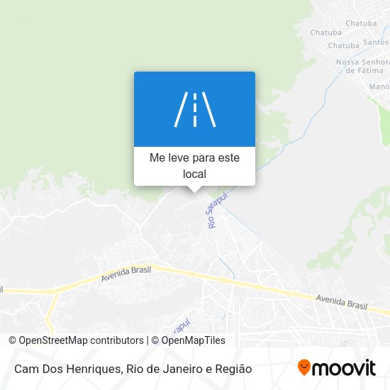 Cam Dos Henriques mapa