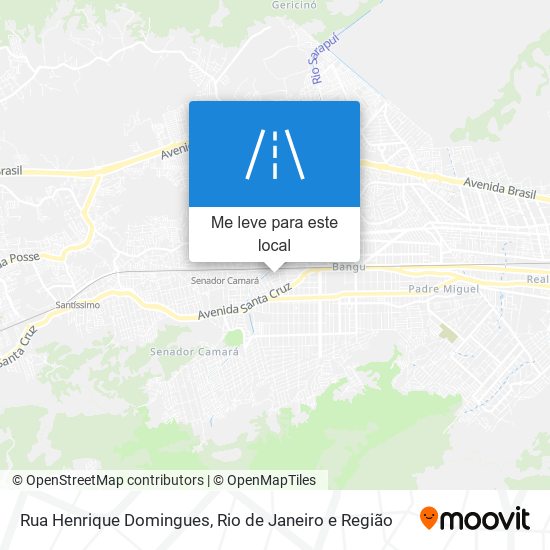 Rua Henrique Domingues mapa