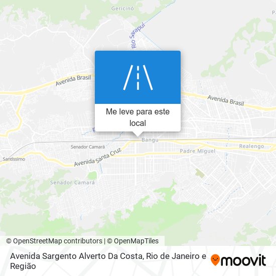 Avenida Sargento Alverto Da Costa mapa