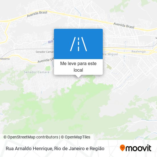 Rua Arnaldo Henrique mapa