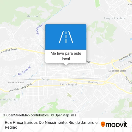 Rua Praça Eurides Do Nascimento mapa