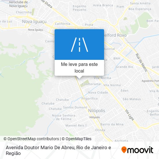 Avenida Doutor Mario De Abreu mapa