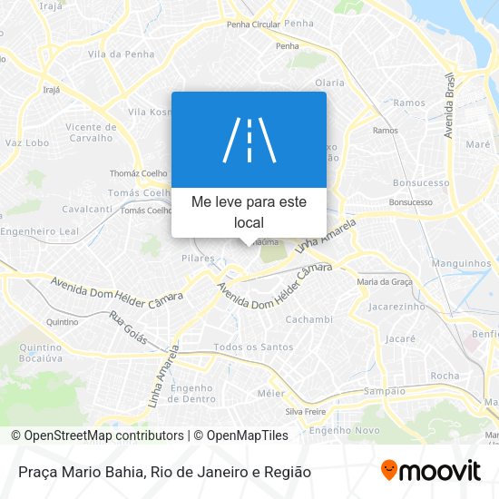 Praça Mario Bahia mapa
