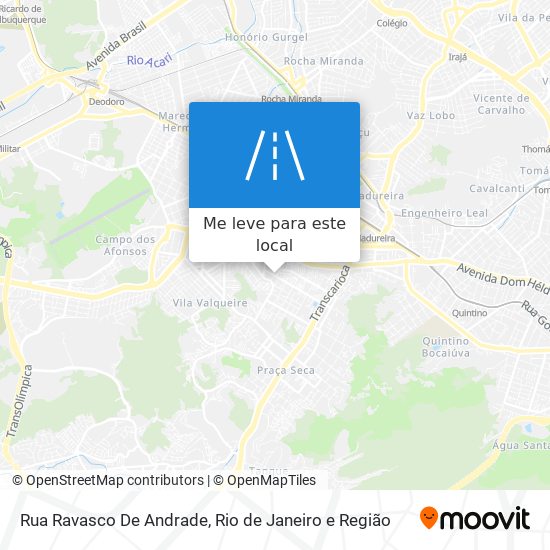 Rua Ravasco De Andrade mapa