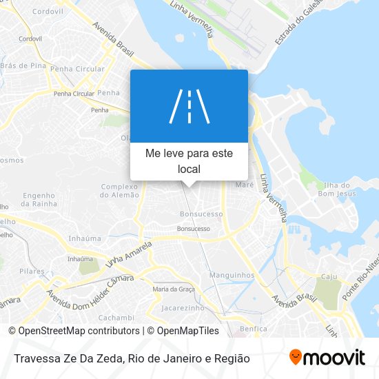 Travessa Ze Da Zeda mapa