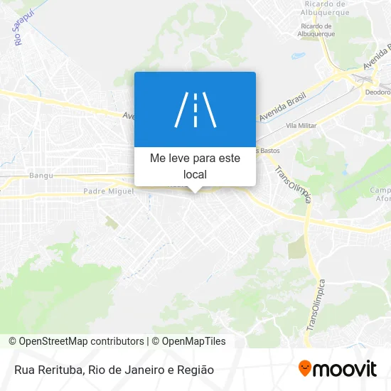 Rua Rerituba mapa