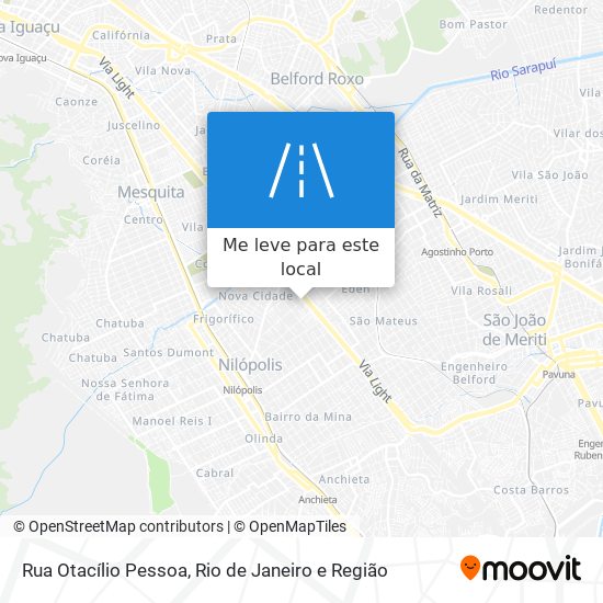 Rua Otacílio Pessoa mapa