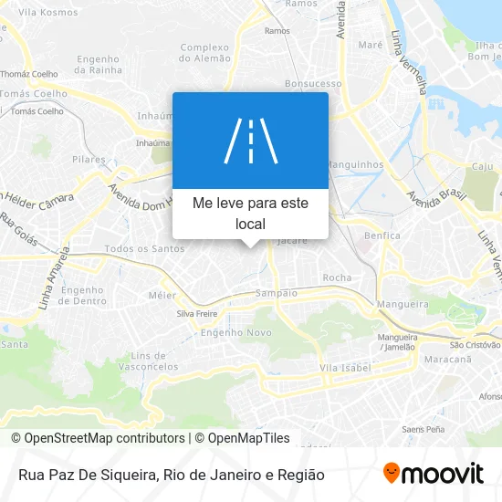 Rua Paz De Siqueira mapa