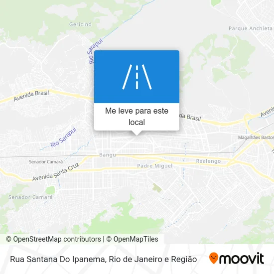 Rua Santana Do Ipanema mapa
