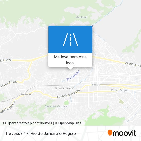 Travessa 17 mapa