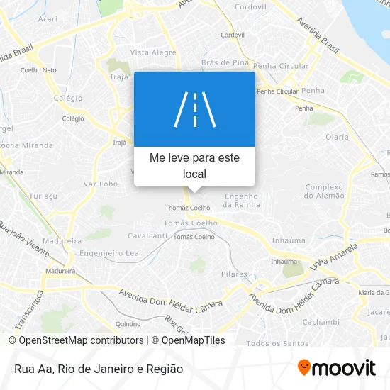 Rua Aa mapa