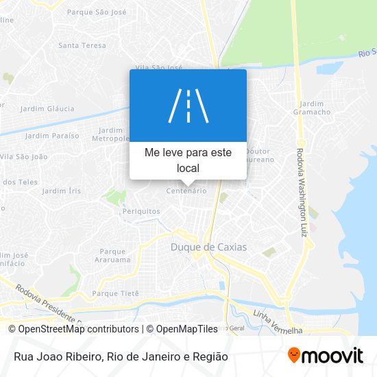 Rua Joao Ribeiro mapa