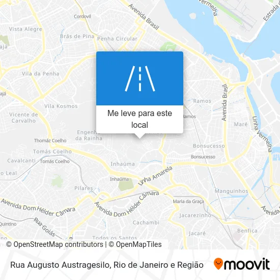 Rua Augusto Austragesilo mapa