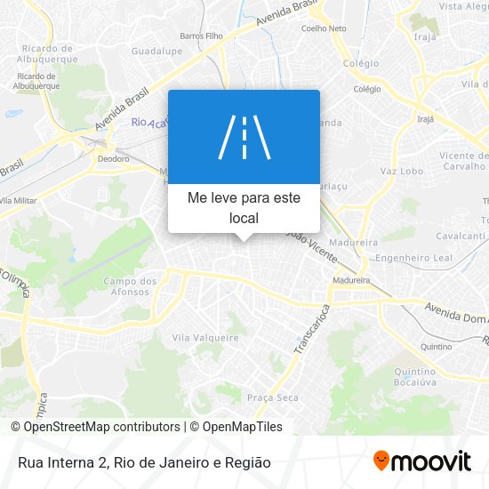 Rua Interna 2 mapa