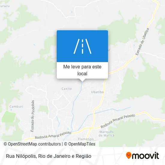 Rua Nilópolis mapa