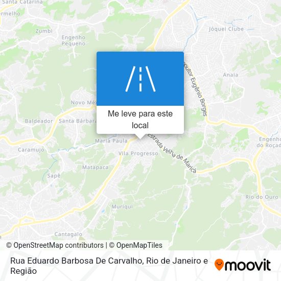 Rua Eduardo Barbosa De Carvalho mapa