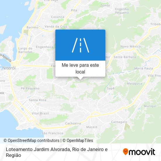 Loteamento Jardim Alvorada mapa